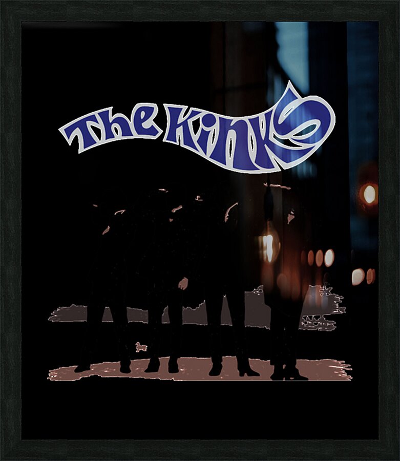 Kinks 50 Picture Frame print