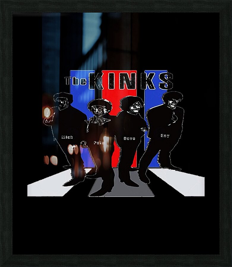 Kinks 57 Picture Frame print