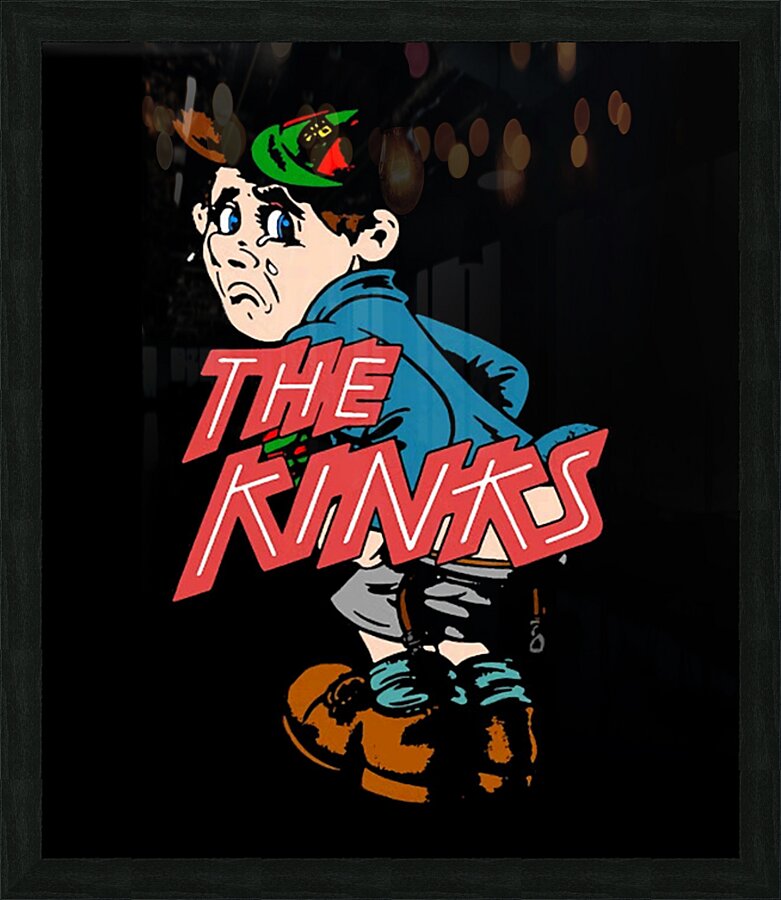 Kinks 58 Picture Frame print
