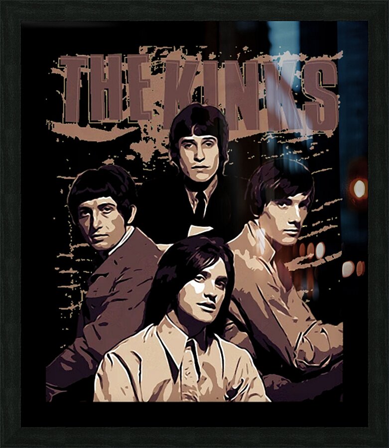 Kinks 63 Picture Frame print