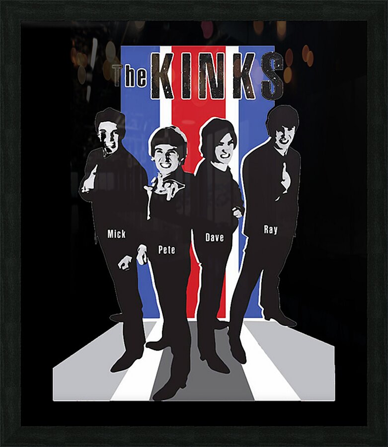 Kinks 64 Picture Frame print