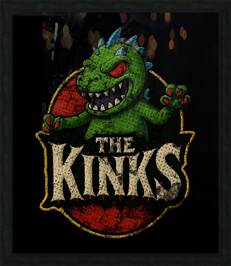 Kinks 5 Picture Frame print