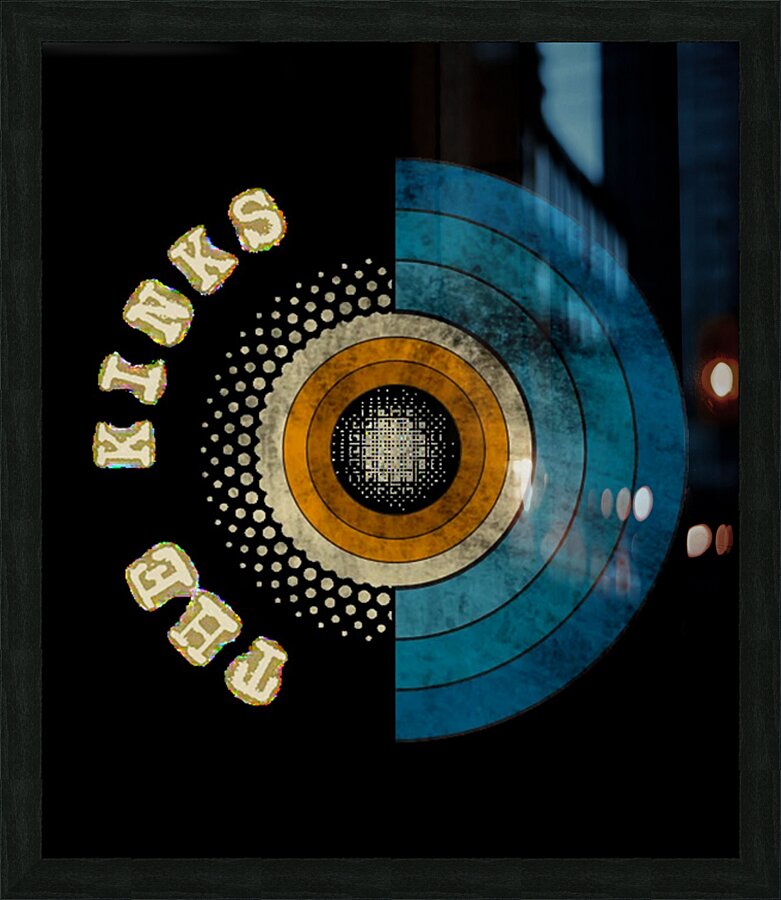 Kinks 6 Picture Frame print