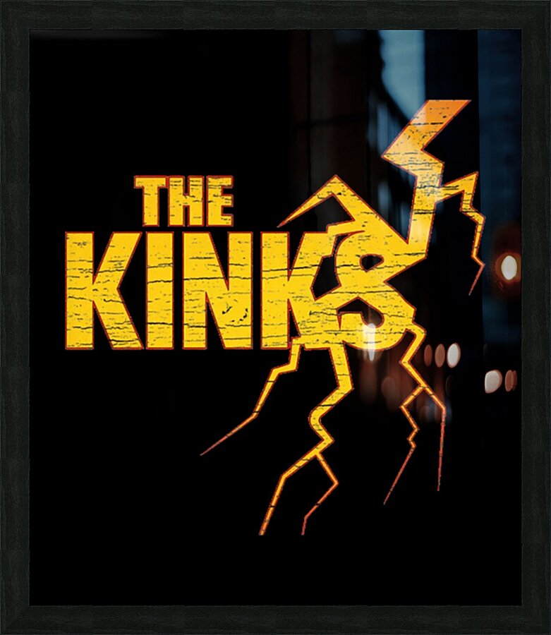 Kinks 8 Picture Frame print