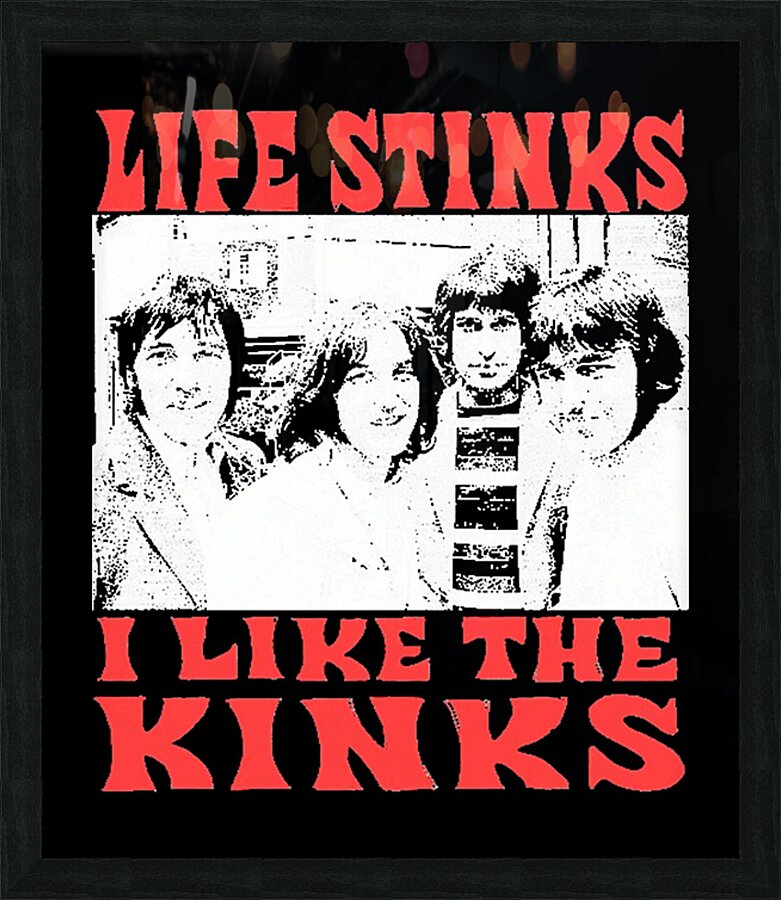 Kinks 11 Picture Frame print