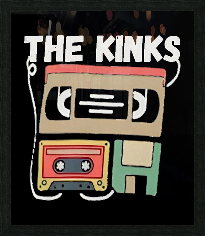 Kinks 12 Picture Frame print