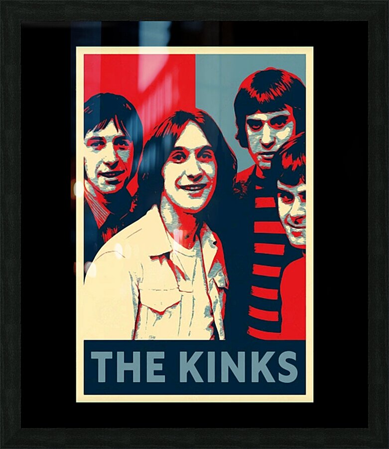Kinks 15 Picture Frame print