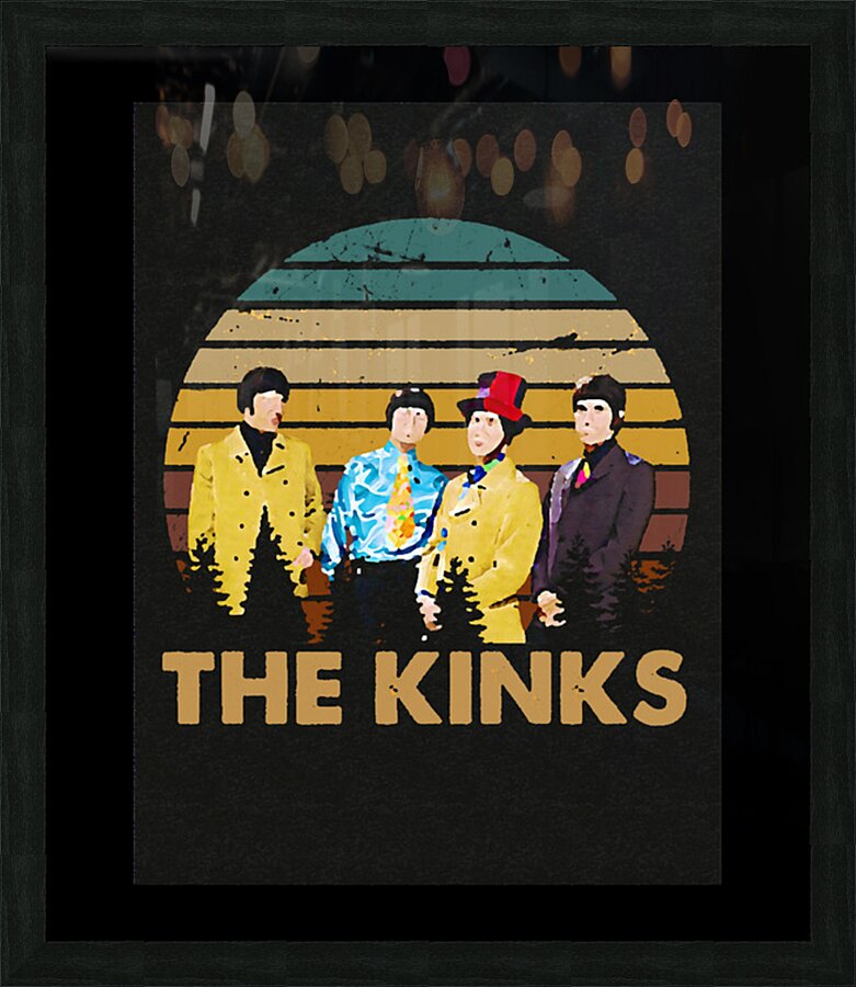 Kinks 16 Picture Frame print