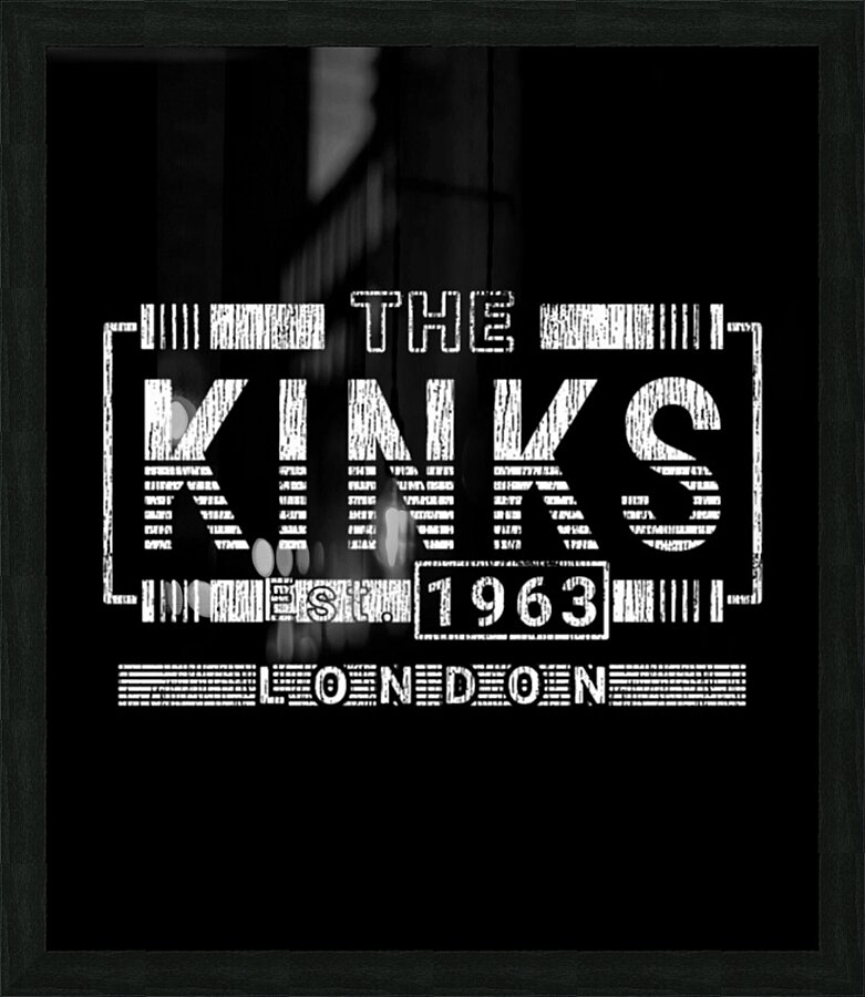 Kinks 20 Picture Frame print