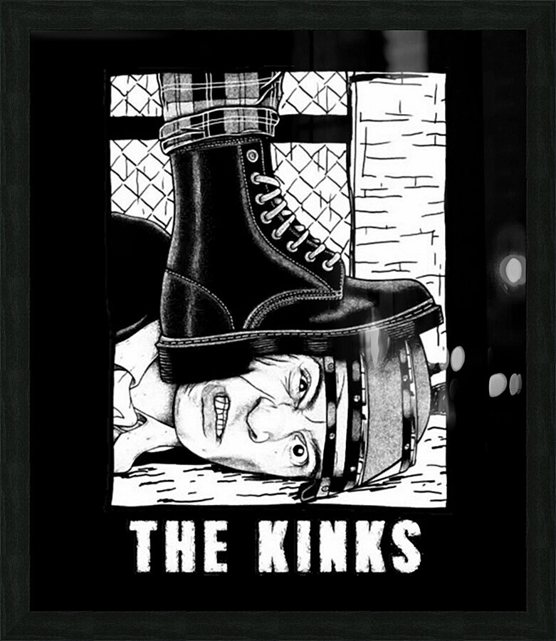 Kinks 26 Picture Frame print