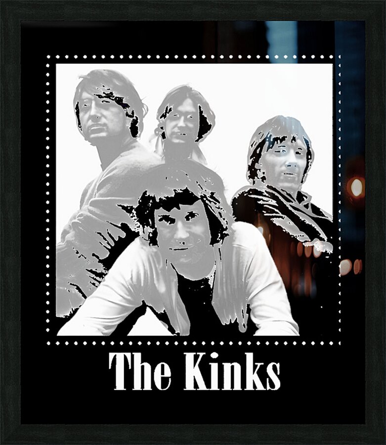 Kinks 27 Picture Frame print