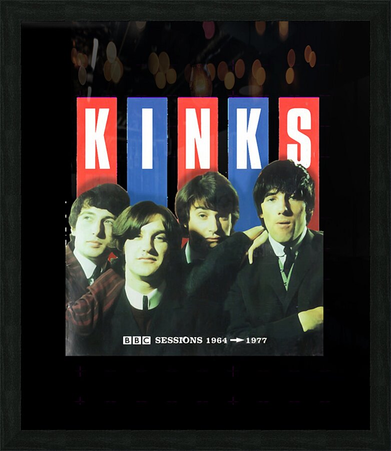 Kinks 28 Picture Frame print