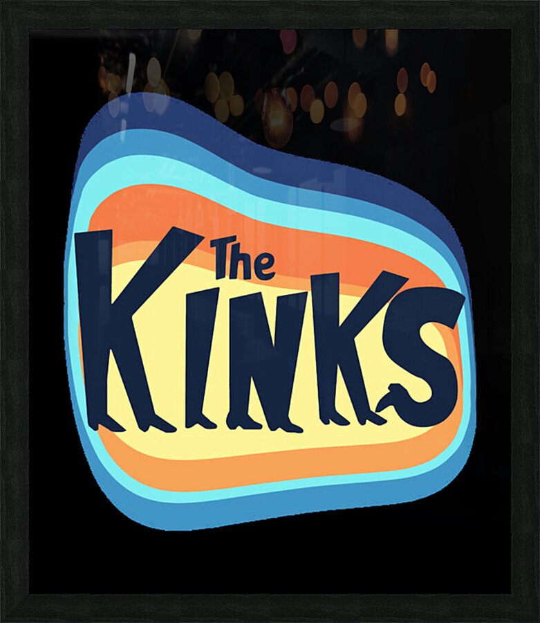 Kinks 30 Picture Frame print