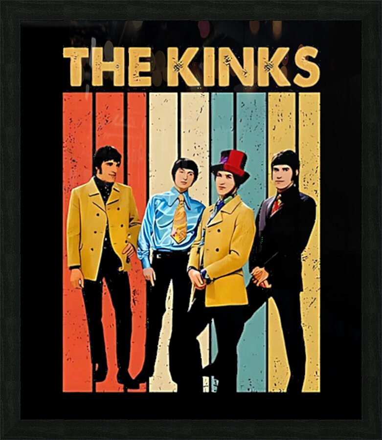 Kinks 31 Picture Frame print
