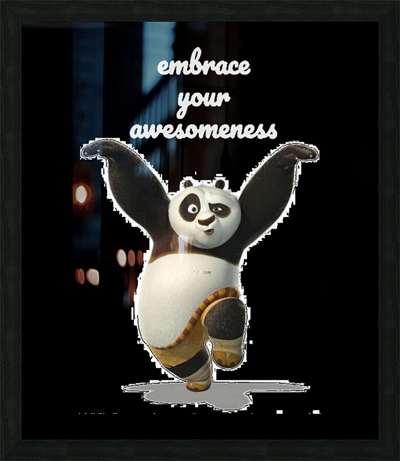 Kung Fu Panda 55 Picture Frame print