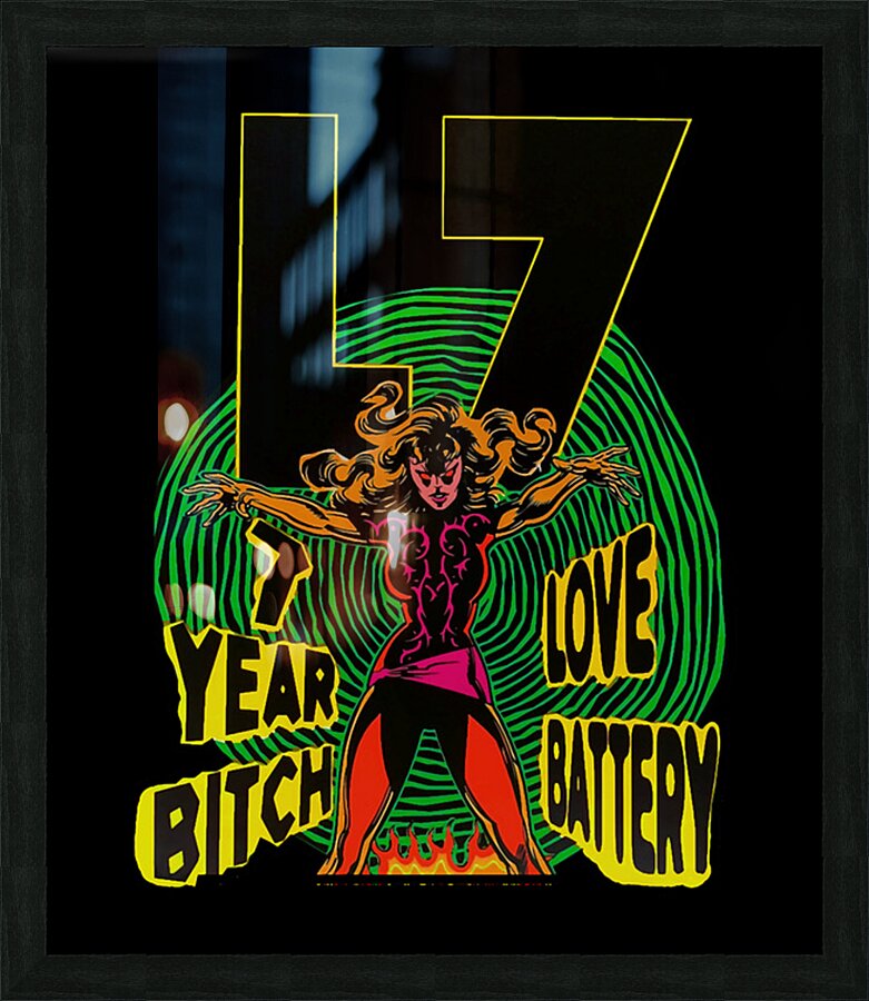L7 7 Picture Frame print