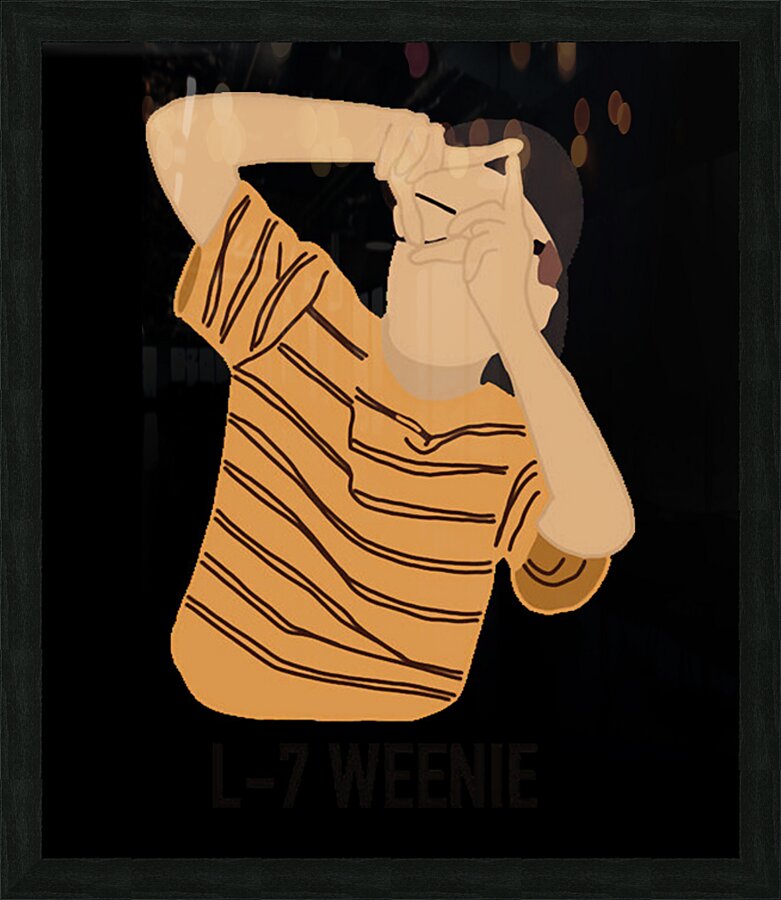 L7 10 Picture Frame print
