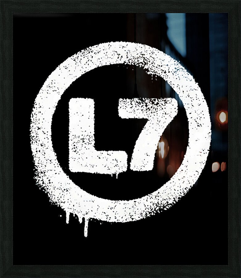 L7 14 Picture Frame print
