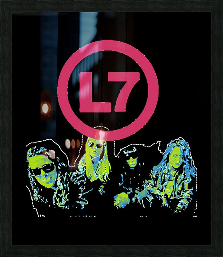 L7 15 Picture Frame print