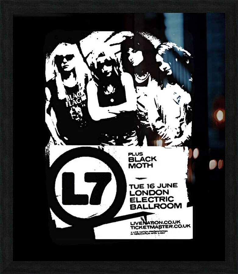 L7 17 Picture Frame print