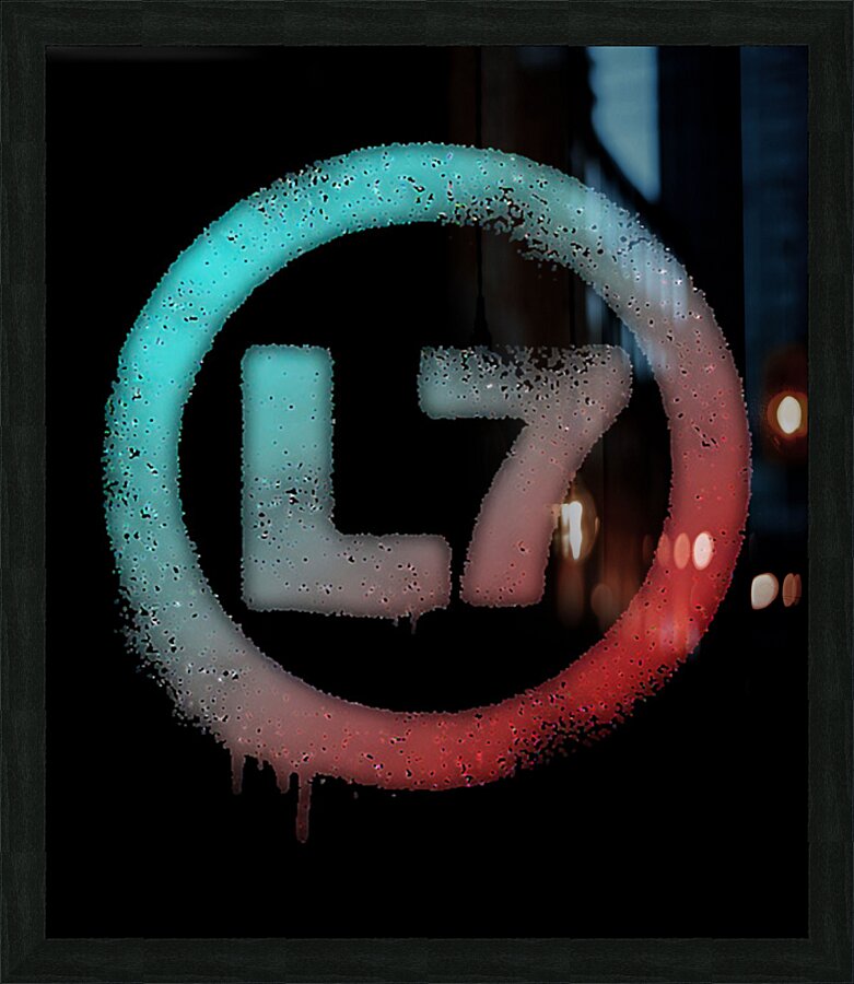 L7 28 Picture Frame print