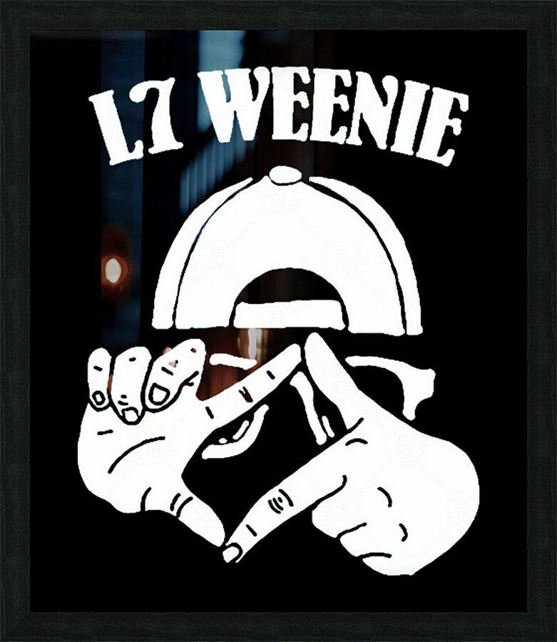 L7 33 Picture Frame print