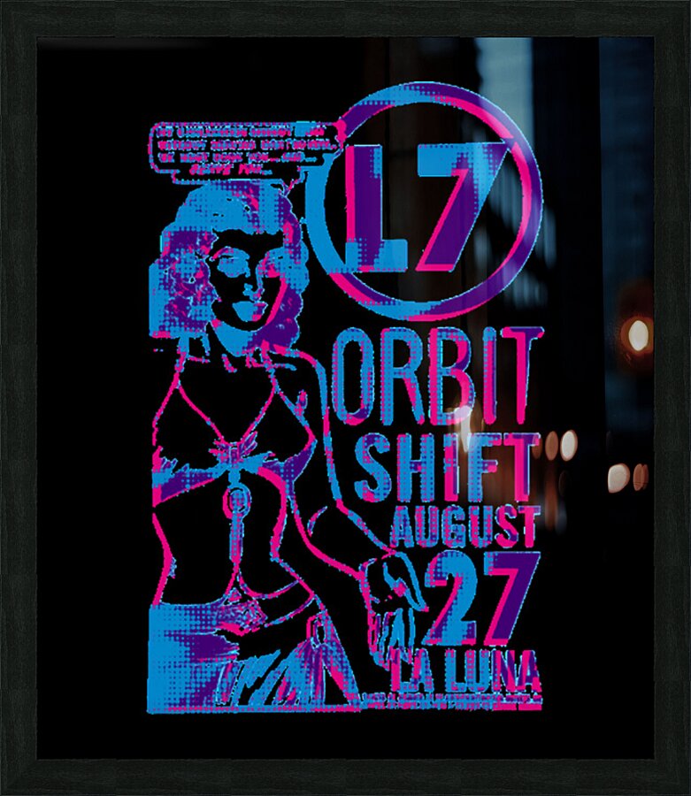 L7 37 Picture Frame print