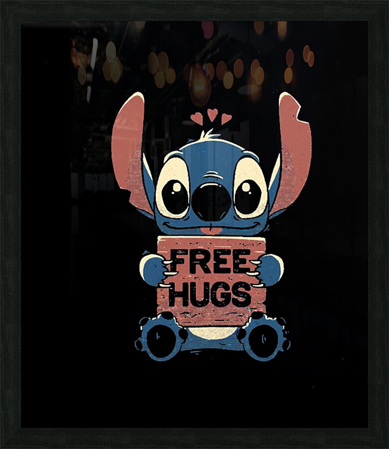 Lilo & Stitch 5 Picture Frame print
