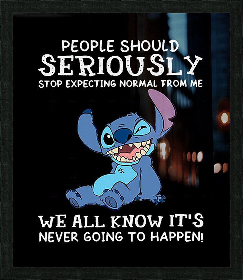 Lilo & Stitch 8 Picture Frame print