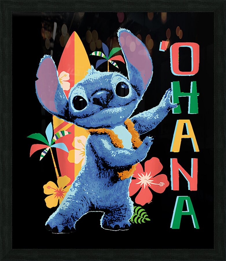 Lilo & Stitch 21 Picture Frame print