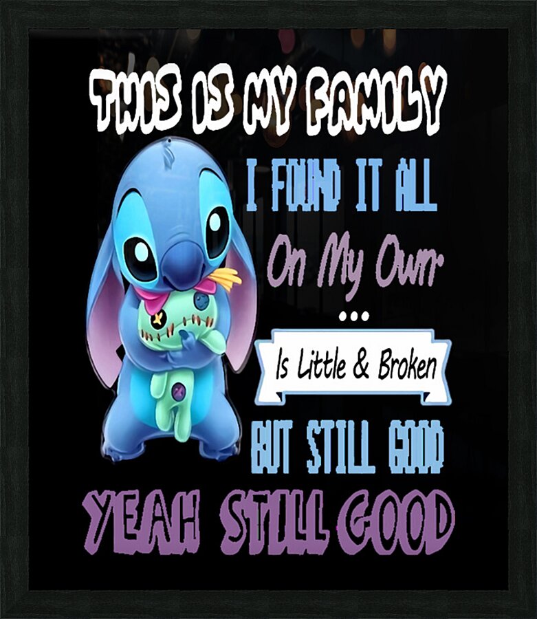 Lilo & Stitch 22 Picture Frame print