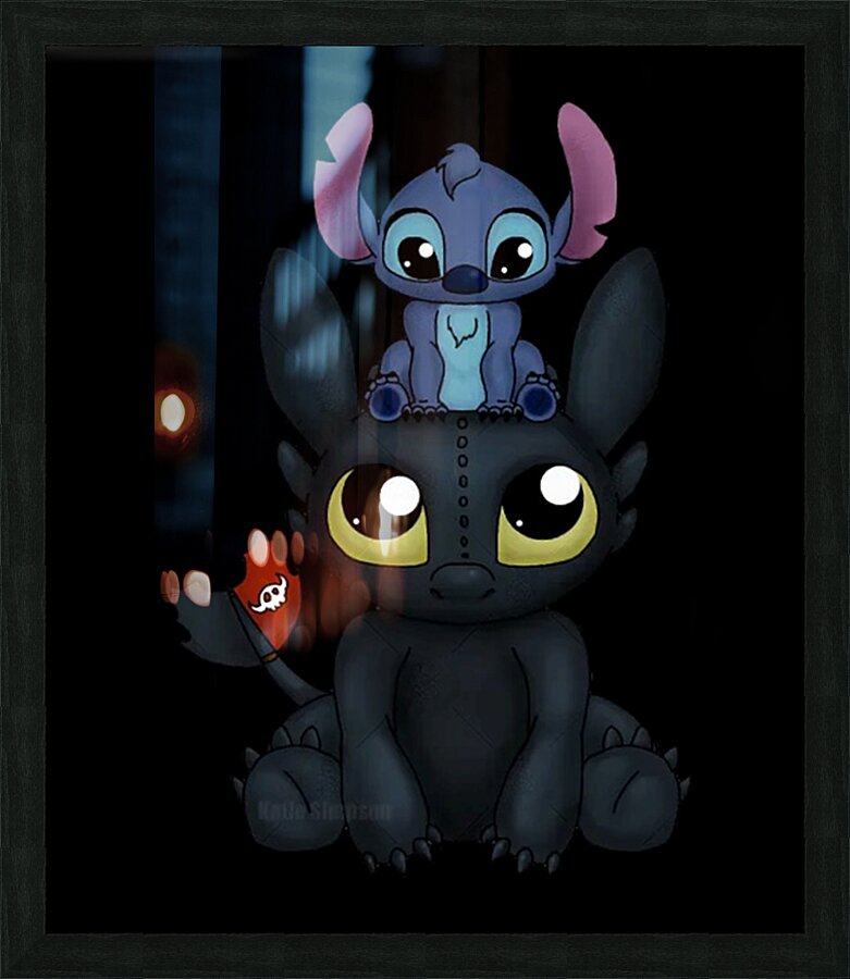 Lilo & Stitch 31 Picture Frame print
