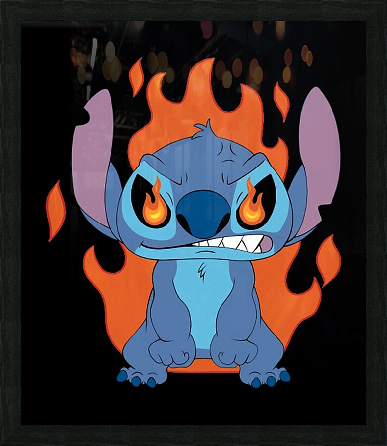 Lilo & Stitch 46 Picture Frame print