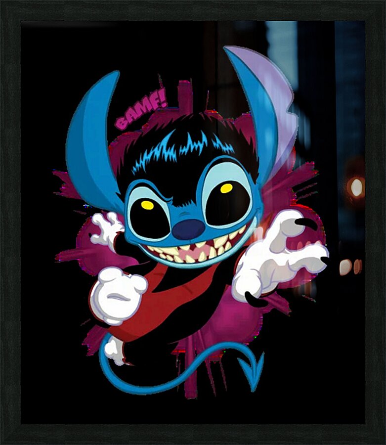 Lilo & Stitch 49 Picture Frame print