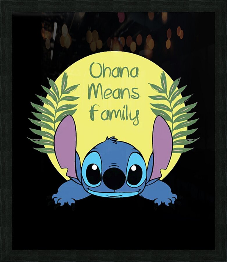 Lilo & Stitch 51 Picture Frame print