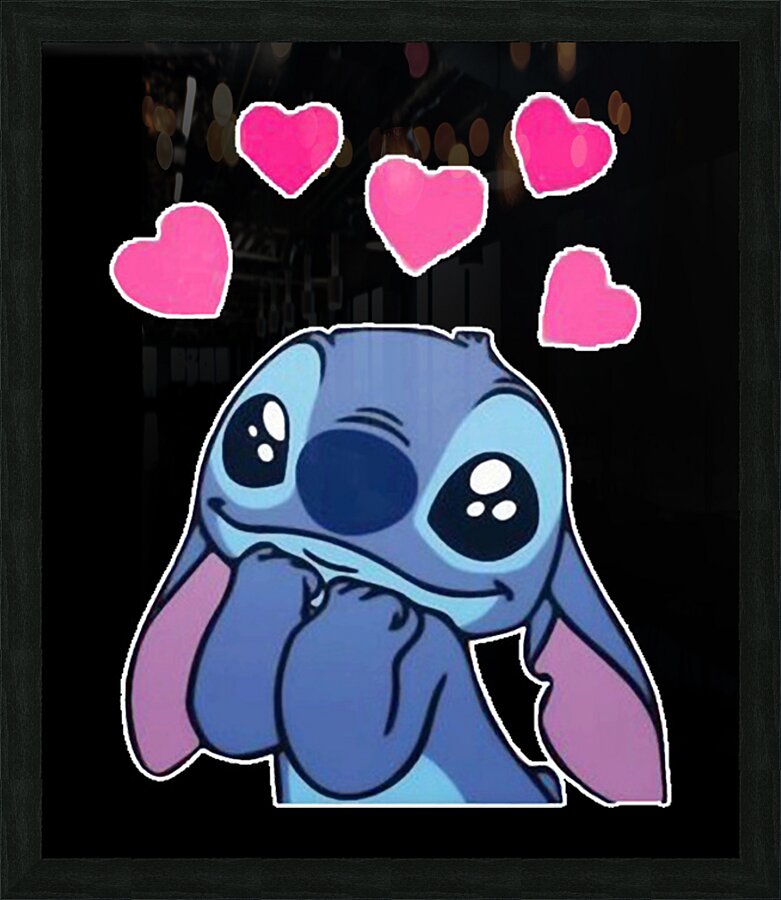 Lilo & Stitch 53 Picture Frame print