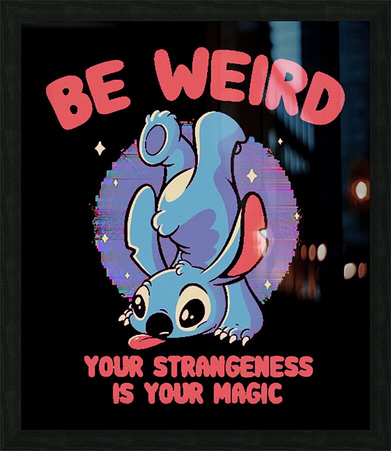 Lilo & Stitch 64 Picture Frame print