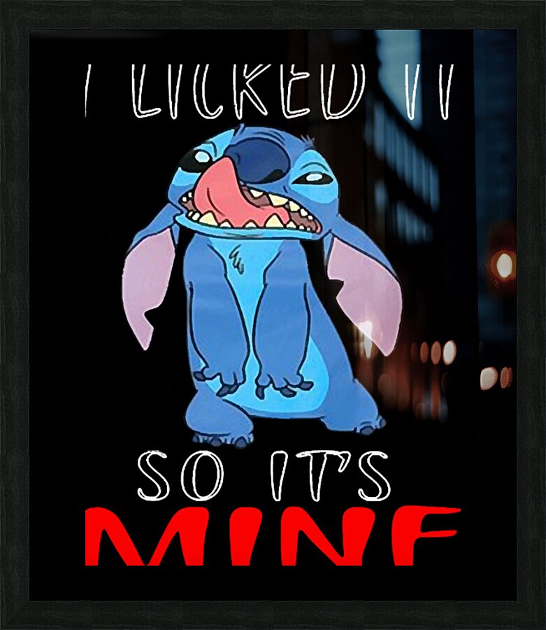 Lilo & Stitch 1 Picture Frame print
