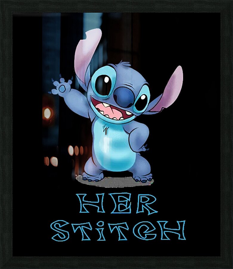 Lilo & Stitch 5 Picture Frame print