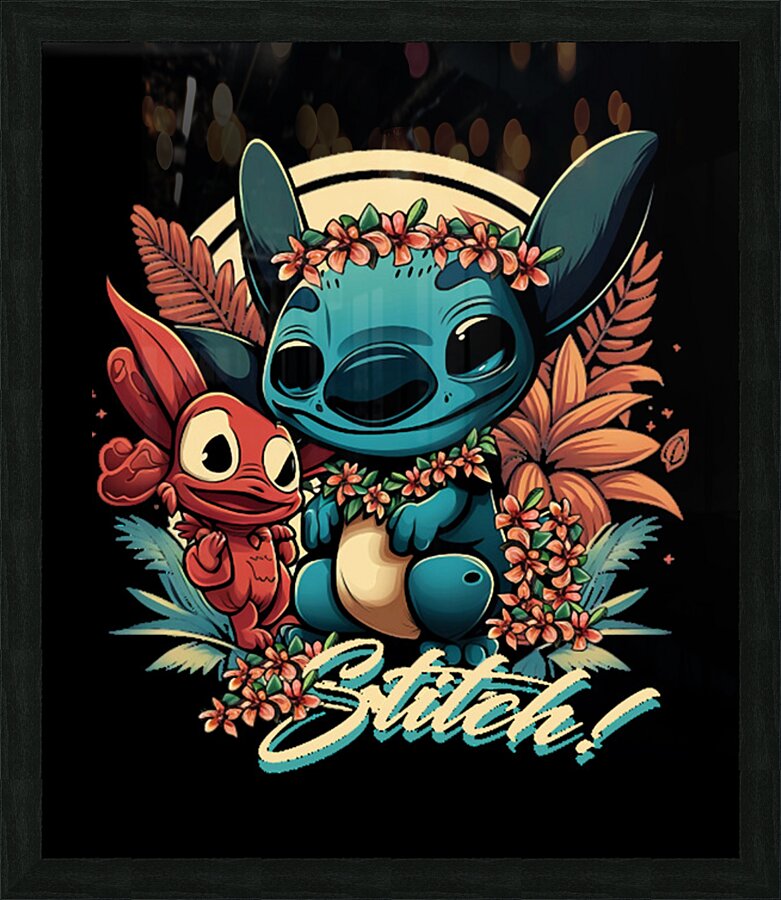 Lilo & Stitch 8 Picture Frame print