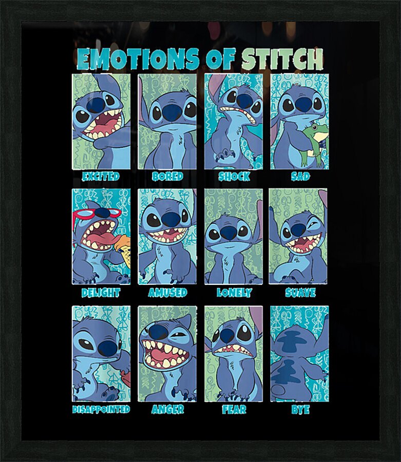 Lilo & Stitch 30 Picture Frame print