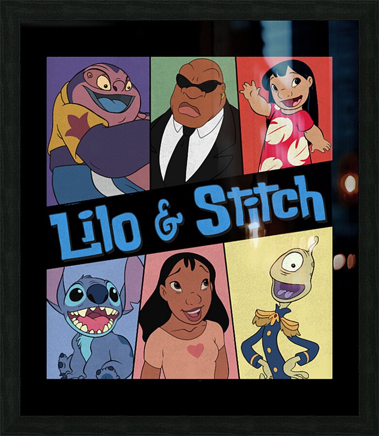 Lilo & Stitch 55 Picture Frame print