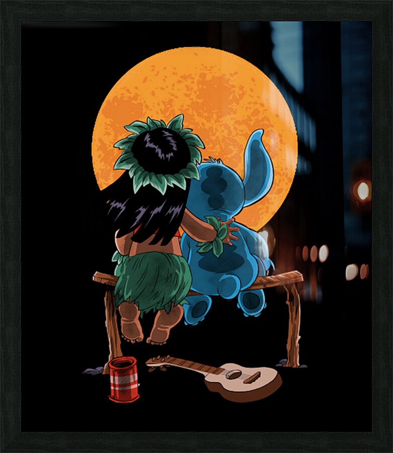 Lilo & Stitch 56 Picture Frame print