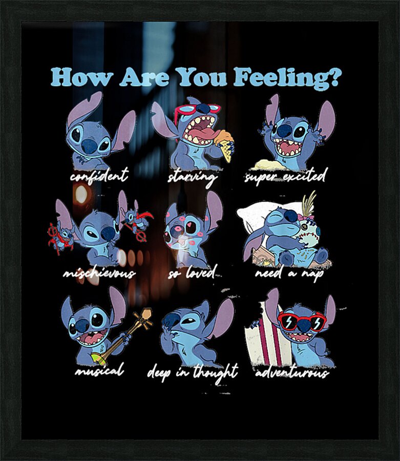 Lilo & Stitch 57 Picture Frame print