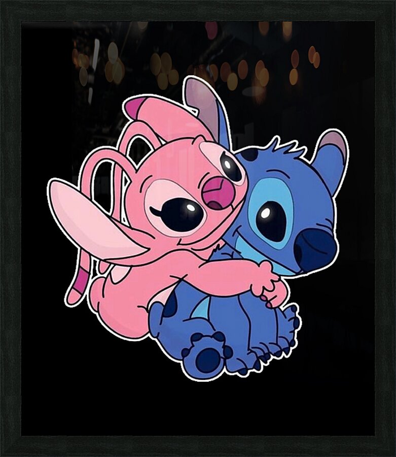 Lilo & Stitch 3 Picture Frame print