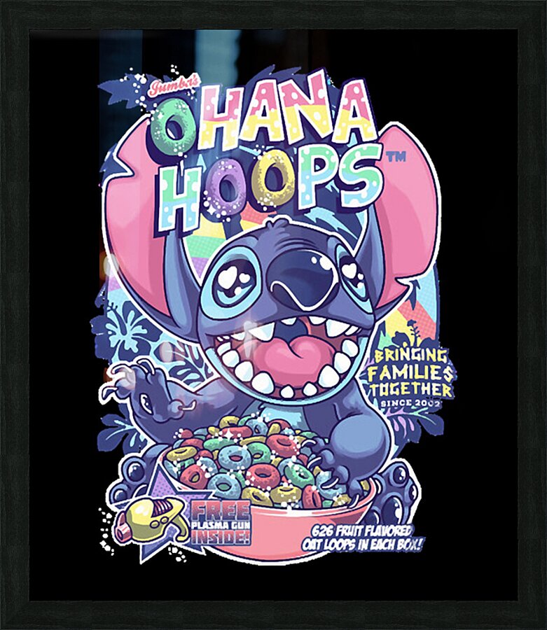 Lilo & Stitch 16 Picture Frame print