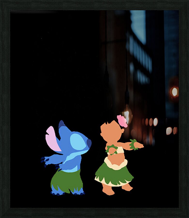 Lilo & Stitch 19 Picture Frame print
