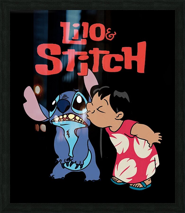 Lilo & Stitch 21 Picture Frame print