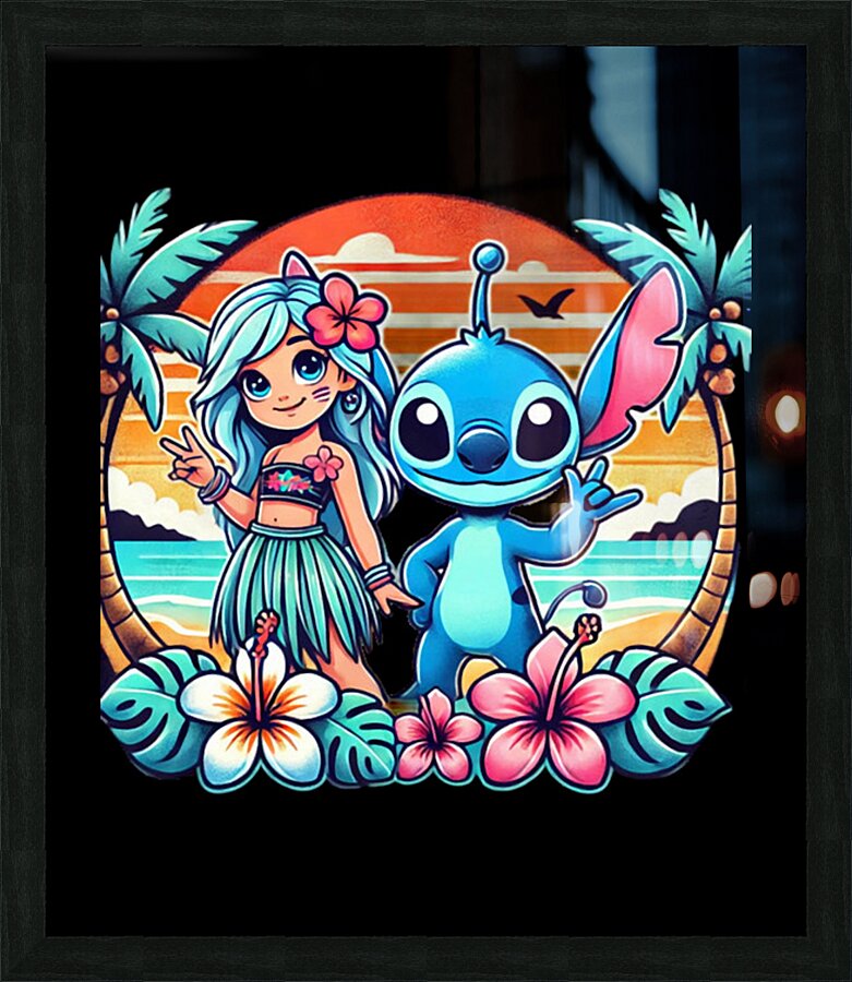 Lilo & Stitch 26 Picture Frame print