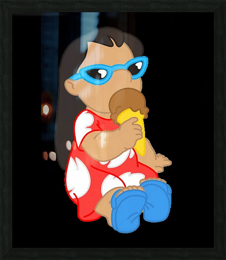 Lilo & Stitch 28 Picture Frame print